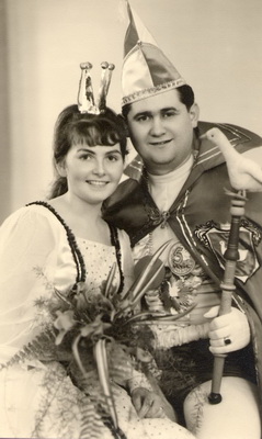 Günter Dietrich und Prinzessin Heidi Hertel (geb. Müller) zur 5. Session